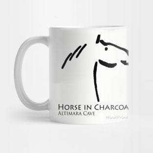 Altamira Horse in Black Lines Mug